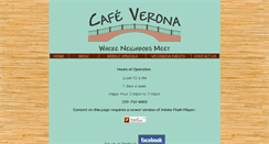 Desktop Screenshot of cafeatverona.com